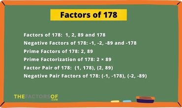 Factors of 178